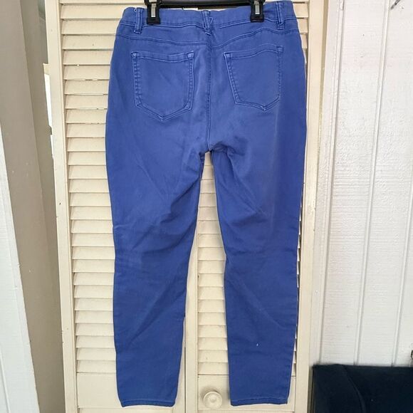 Curve Blue Ankle Pants - Picture 7 of 7